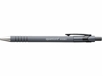 BALPEN QUANTORE GRIP DRUKKNOP ZWART artikel afbeelding
