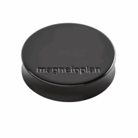 Ergonomische magneet, Ø 30 mm, VE = 60 stuks, zwart