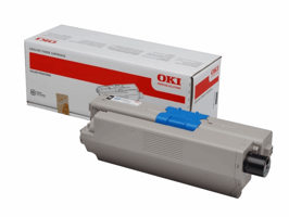 Toner Oki 44973536 zwart