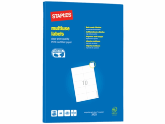 Etiket SPLS ILC 105x57 wit/ds 1000 artikel afbeelding
