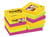 Post-it Super Sticky Notes Rio 47,6 x 47,6 mm (pak 12 stuks)