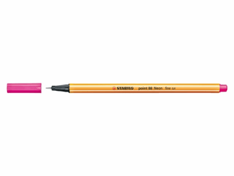 FINELINER STABILO POINT 88/054 NEON ROZE artikel afbeelding
