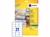 ETIKET AVERY J8160-10 63.5X38.1MM 210ST artikel afbeelding