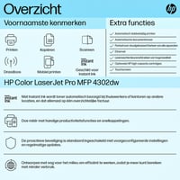 Multifunctional Laser HP Color LaserJet 4302dw