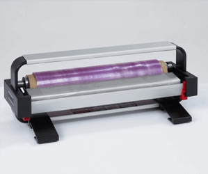 Dispenser tbv 1 rol, Ø 24 cm, max. rolbreedte 60 cm, incl. 1 snijmes en voetsteunen artikel afbeelding