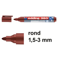 Whiteboard marker edding 360 1,5-3mm br/pk10