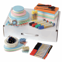 Presentatiekoffer, basisset trainer karton h x b x d = 330x480x125 mm