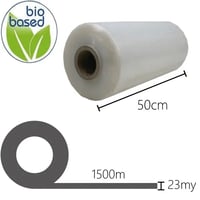 Bio-Based Machinefolie 50 cm breed 23 myPower 300%
