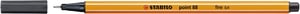 Fineliner STABILO Point 88/97 diepkoud grijs