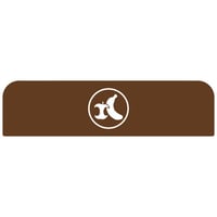 Informatiebord Configure™ voor bakken van 125 liter bruin