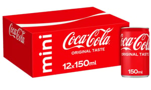 Frisdrank Coca Cola Regular blik 150ml