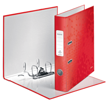 Ordner Leitz WOW 180 gelamineerd rood