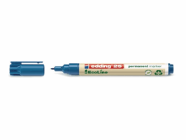 Permanent marker edding 25 Eco blauw artikel afbeelding
