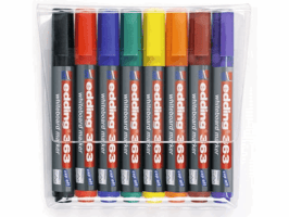 Whiteboard marker edding 363 1-5 ass/et8
