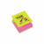 Post-it® Navullingen Z-Notes 76 x 76 mm, neon regenboog (pak 12 blokken) artikel afbeelding