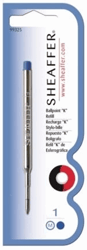 ROLLERPENVULLING SHEAFFER SLIM M BLAUW  artikel afbeelding