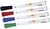 Viltstift Nobo whiteboard Glide rond assorti 1mm 4st