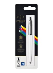Balpen Parker Jotter Original CT wit in blister artikel afbeelding