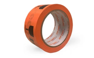 JIP PP-Acryl Waarschuwingstape Breekbaar. Low Noise 48mm x 66m 32my