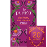Thee Pukka elderberry en echinacea 20 zakjes