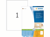 ETIKET HERMA 4252 199.6X289.1MM PREMIUM A4 100ST artikel afbeelding