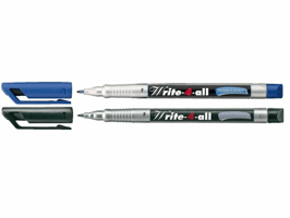 Viltstift stabilo write-4-all 156/46 perm f zwart