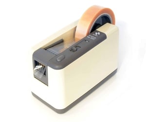 Automatische tapedispenser. Nichiban TCE-100 voor tape tot 25 mm. breed. artikel afbeelding