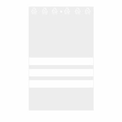 Gripzakje 230x320mm, 50my Schrijfvlak artikel afbeelding