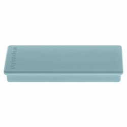 Rechthoekige magneet, b x l x h = 19x54x8 mm, VE = 60 stuks, blauw artikel afbeelding
