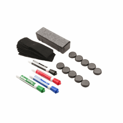 Magneet-/stiftset QUICK ON voor QUICK ON-whiteboard inclusief reinigingsapparaat artikel afbeelding