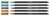 Viltstift STABILO Pen 68/836 medium metallic groen