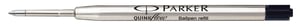 Balpenvulling Parker Quinkflow zwart 0.7mm blister à 10 stuks