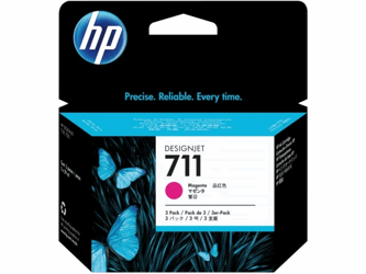 INKCARTRIDGE HP 711 CZ135A HC ROOD  artikel afbeelding