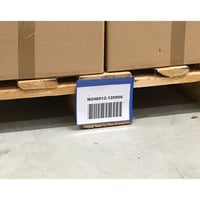 Etikethouders voor palletvoet, VE = 100 stuks opening aan de lange zijde b x h = 145x115 mm