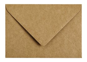 Envelop Papicolor C6 114x162mm Kraft bruin
