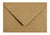 Envelop Papicolor C6 114x162mm Kraft bruin