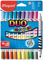 VILTSTIFT MAPED COLOR'PEPS DUO KARTON OPHANGDS ASS  artikel afbeelding