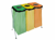 Afvalzakhouder EKOthinks 3, kleur groen/geel/oranje, model VB 113032 artikel afbeelding