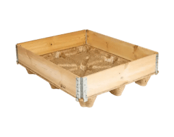 Houten opzetranden 600x800x200mm (Displaypallet) 1-board.