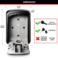 Sleutelkluis Master Lock Select Access middelgroot