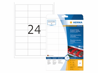 ETIKET HERMA 4573 66X33.8MM 480ST artikel afbeelding
