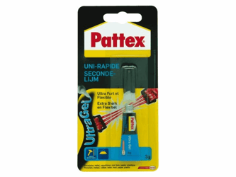 SECONDELIJM PATTEX ULTRAGEL 3GR artikel afbeelding