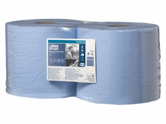 Poetsdoekrol Tork W1 2L Plus 255 bl/pk2 artikel afbeelding