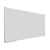 Geruit wandbord wit gelakt b x h = 2000x1000 mm, raster 20x20 / 100x100 mm