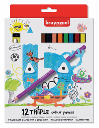KLEURPOTLOOD BRUYNZEEL KIDS TRIPLE ASS artikel afbeelding