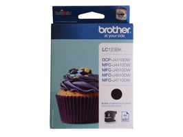 Brother LC-123 Inktcartridge, Zwart