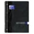 Collegeblok Oxford School A4 ruit 10x10mm 23-gaats 160 pagina's 80gr assorti