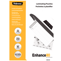 Premium kwaliteit lamineerhoezen - 80 micron A4 250 pak