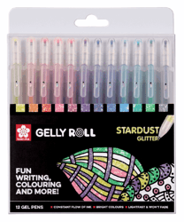 Gelschrijver Sakura Gelly Roll Stardust glitter assorti artikel afbeelding