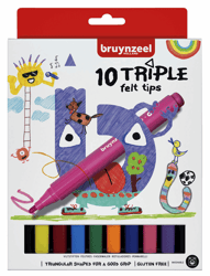 VILTSTIFT BRUYNZEEL TRIPLE ASS artikel afbeelding
